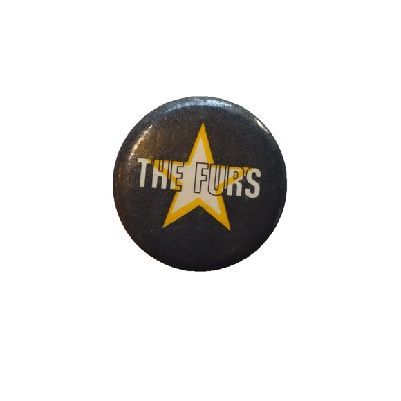 The Psychedelic Furs Badge Pinback Button Original UK New Wave Band Vintage - Picture 1 of 2